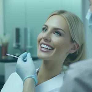 Teeth whitening treatment at Esnan Dental Clinics in Istanbul