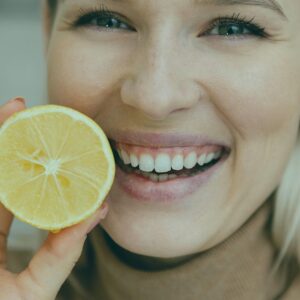 Vitamins playing a role in maintaining oral health.